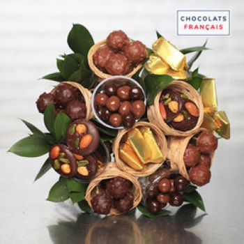 bouquet en chocolat